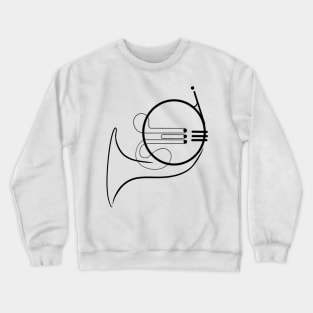 French Horn Crewneck Sweatshirt